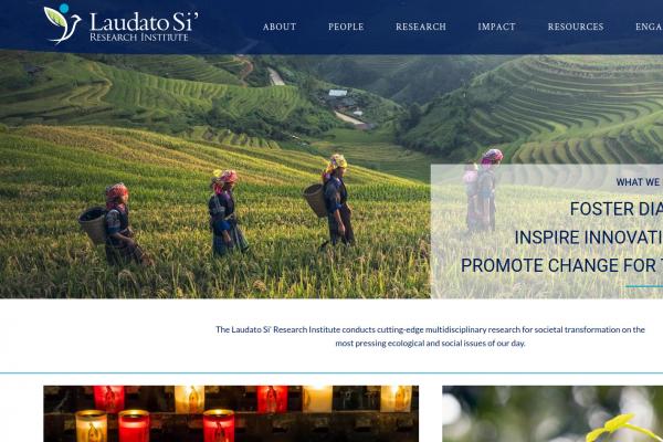 Laudato Si Research Institute - University of Oxford - website homepage