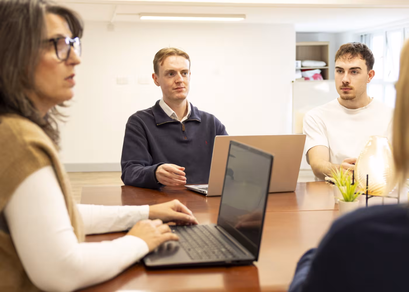 team working