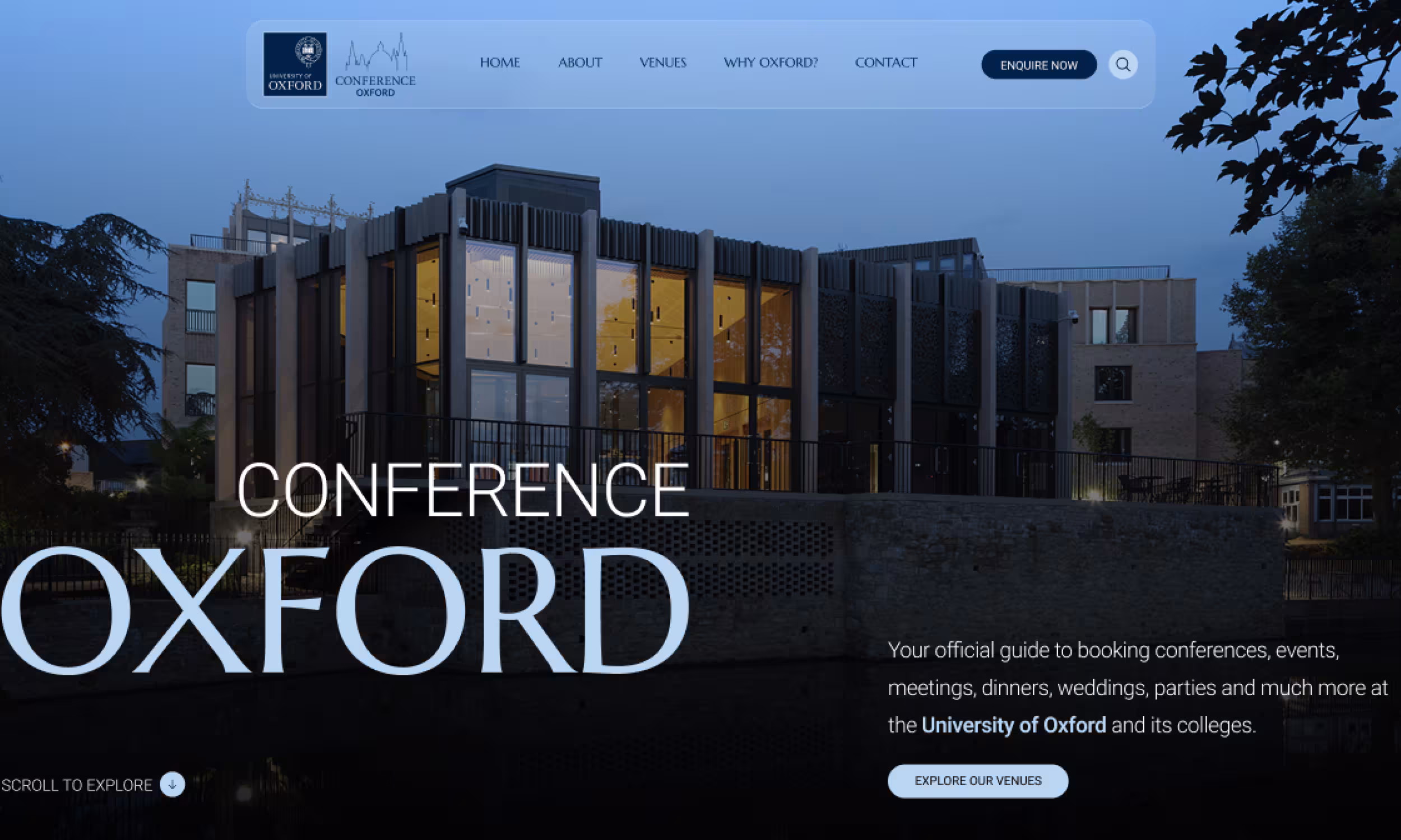 conference oxford banner
