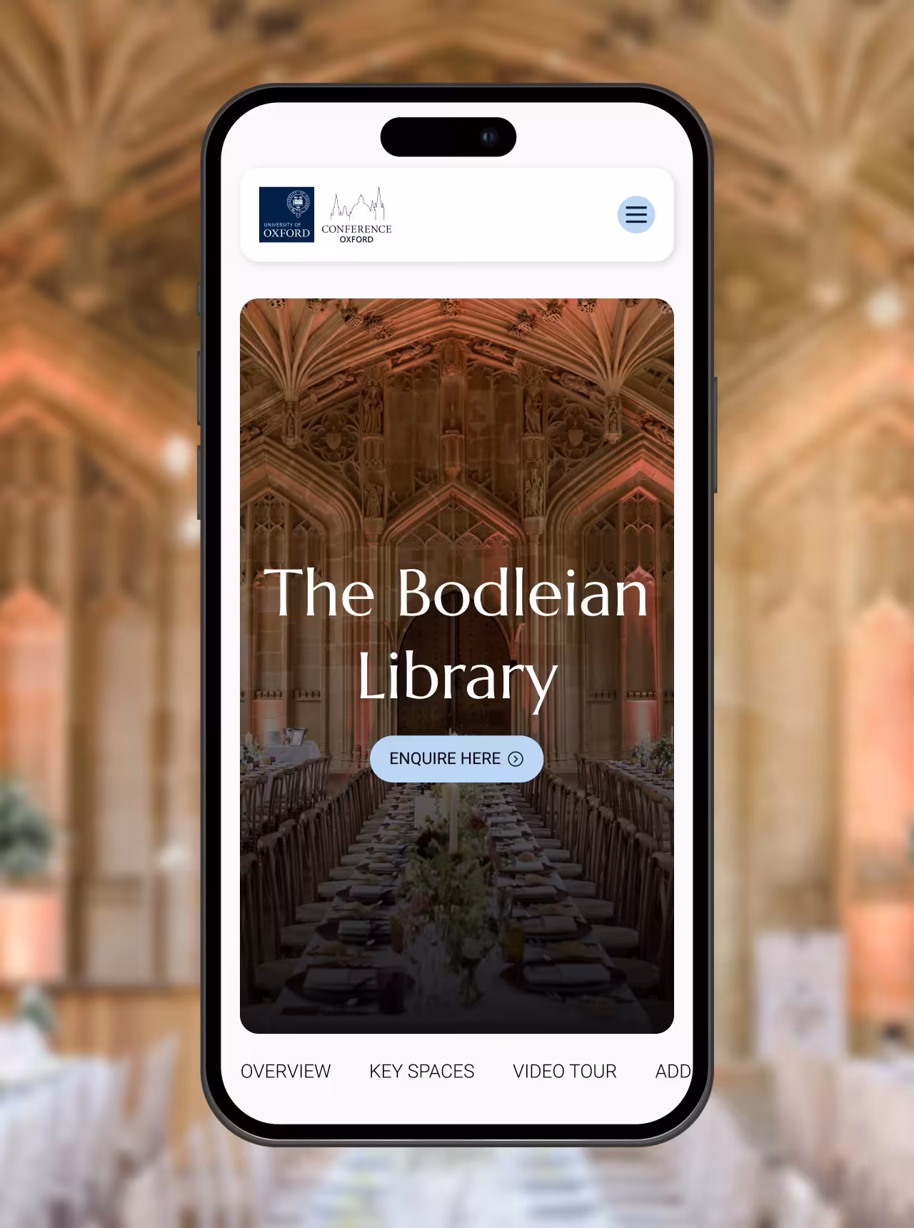 conference oxford mobile display bodleian library