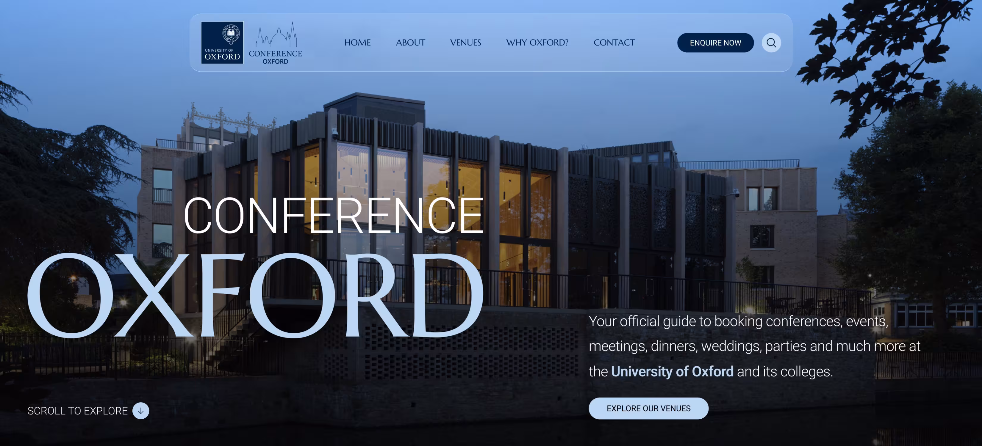 conference oxford banner