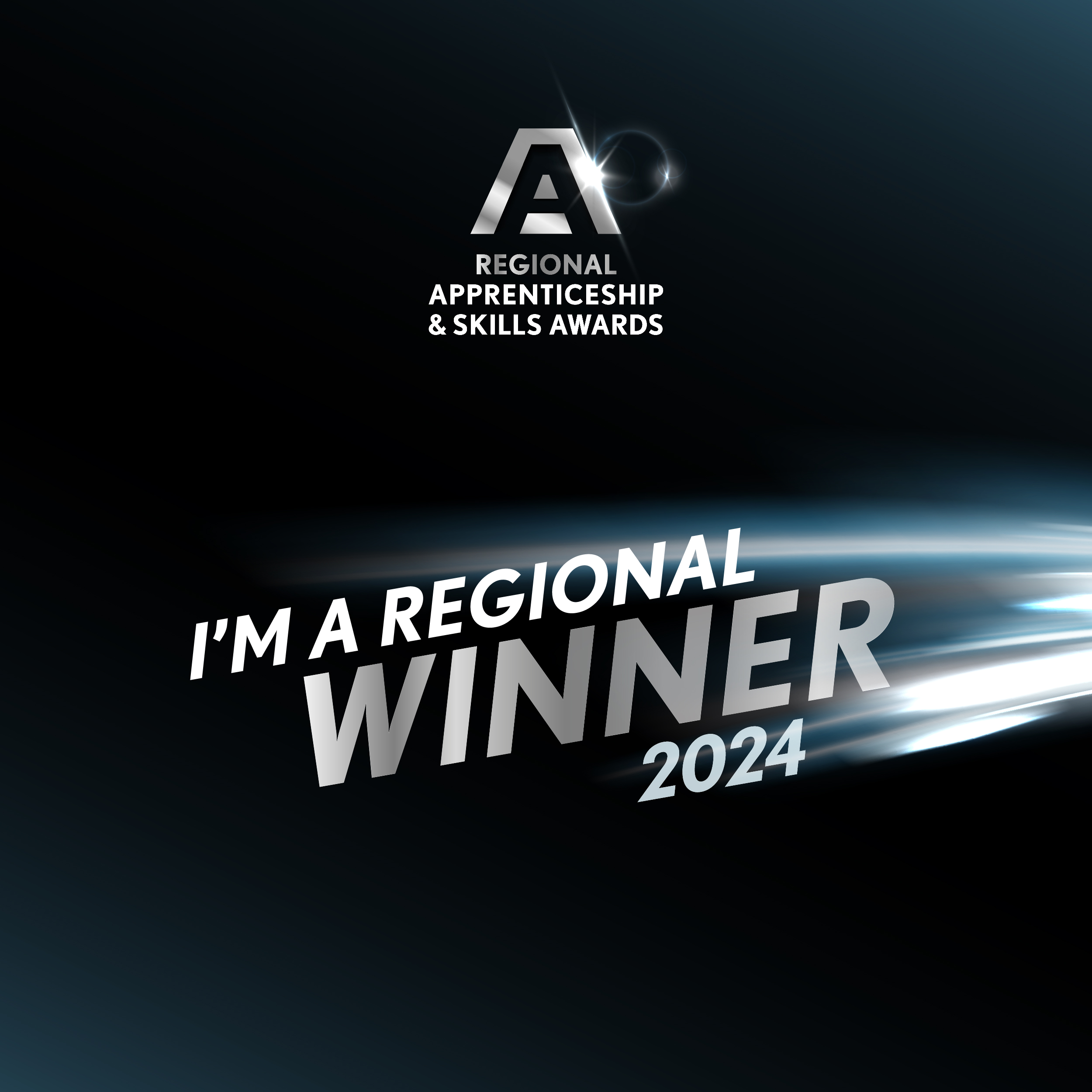 Regional Apprenticeship & Skills Awards Regional Winner 2024 certification logo
